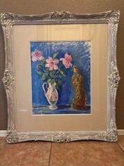 MADELEINE ROUART Post Impressionist French, Oil on Board