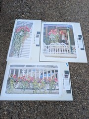 Linda Baker Watercolor Impression welcome committee privacy gracious hosp. #’d 3