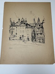 AGNES DUNHAM COLLECTION HOLDEN SILENT FILM STAR HISTORIC LANDSCAPE 1930 DRAWINGS