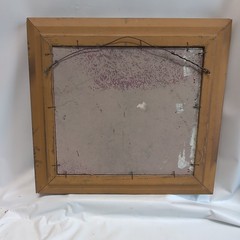 Vintage Painting On Board Flower Meadow Signed And Dated