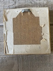 Vintage Feather Art Picture Birds 3D Shadowbox 5” X 5”
