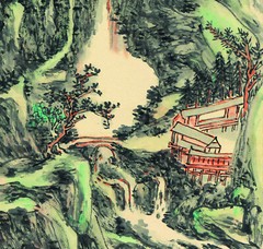 ORIENTAL FINE ART CHINESE PAINTING-Landscape