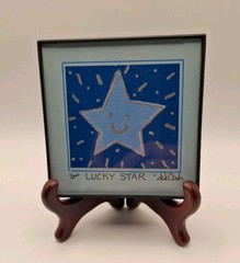 Original Lucky Star Art By Deborah Cohen-Crown