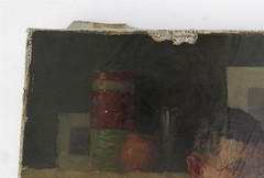 Signed and Dated 1894 Louis Charles Moeller (1855-1930) Oil Painting 10″ x 8″
