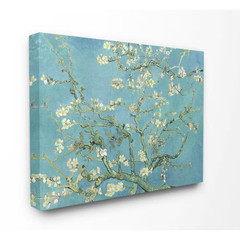 30 In. X 40 In. „Van Gogh Almond Blossoms Post Impressionist Painting“ by Vincen
