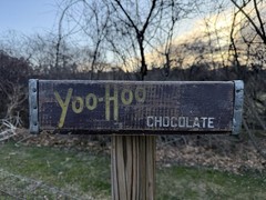Vintage Yoo-Hoo Chocolate Drink Wood Crate 24 Bottle Yoohoo Advertising Wooden
