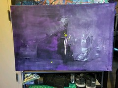 Professional Large Outsider Art Abstract Modern Contemporary Acrylic On Canvas