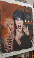 Original Oil Painting 15×17 Signed Portrait Artwork Ready to Frame Shipped Flat