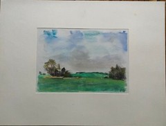 ::FRANZ EHMKE *1928 -2018 BERLIN BRANDENBURG PLACE NAME PASTEL NORTH