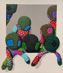 Suanjaya Kencut „In Frame Series – Relax in Home“ | Original Painting | 41 x 35″