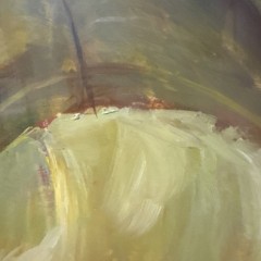 Original 1976 E. Matzenauer Painting – Portrait of Woman in Green Hat –42”-30”