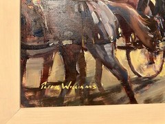 Peter Williams Oil on Canvas – EXISTS ON HIS BOOK „Peter Williams Retrospective“