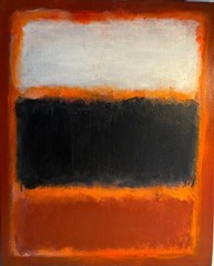 Original Abstract Painting Inspired by Mark Rothko 18 x 22