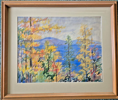 HARRIETT R. KIRKPATRICK (Columbus, Ohio, 1877-1962), „Kentucky“ Orig. Watercolor