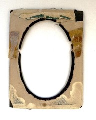 19th c. Miniature Portrait and original photo by Randall Photography Detroit Mi.
