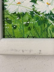 2 Tatsuo Ito Original Paintings Of Flowers – Gold and Silver Detail