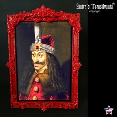 figurative art modern painting frame decorative paint dracula portrait antiques