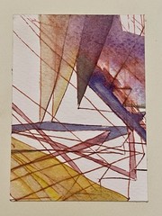 ACEO Hand-Painted Original Watercolor Painting Art Card (2.5 x 3.5 inches)