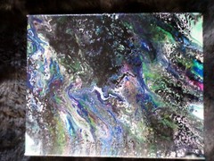 „Bipolar“ By LMS Acrylic Fluid Art Denver Colorado