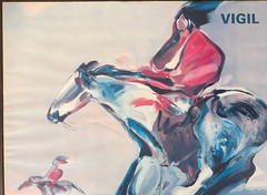 Veloy Vigil Signed & Numbered 494/500 Art Wagon Gallery Poster 1977