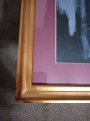 Phantom Of The Opera Framed Painting 32×26 1991 See Pics For Condition & Details