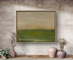 BLESSED#301 Abstract 11×14 Original Oil Canvas Board Colorful Art