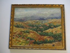 BERRYHILL OIL PAINTING VINTAGE 1960’S AMERICAN IMPRESSSIONIST CHUNKY LANDSCAPE