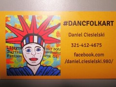 Outsider Art Original Painted on scrap wood raw folk art Religious Repent Dan C