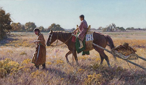 MARTIN GRELLE “ Morning Move “ Limited Edition Signed and Numbered Giclee Canvas