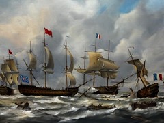 Epic Battle of Quiberon Bay 1759 Admiral Hawke Victory vs French Conflans Fleet