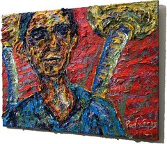 24×18″ MODERN ORIGINAL OIL█PAINTING█VINTAGE IMPRESSIONIST█ART SIGNED ABSTRACT A