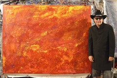 Mark Little Original Profession￼al Painting 81” X 62”(6ft 9in)Abstract Modern XL