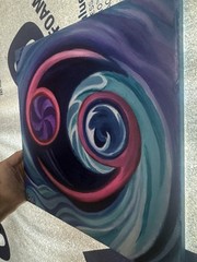 Cancer zodiac Sign Painting By Mellow_Esko Original Painting On Canvas Art