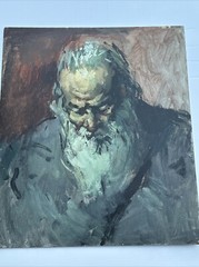 PATRICIA LEGRANDE PAINTING SERGEI BONGART IMPRESSIONIST PORTRAIT MAN MEN 27″