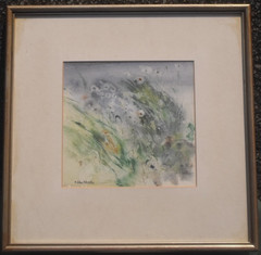 Gwilym John Blockley – Original Watercolour Painting – Spring Meadow Flowers.