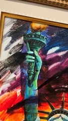 DANIEL WALL „Resilient Nation“ Giclee/Canvas Hand-Embellished Signed & Numbered