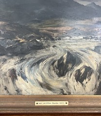 Vintage Original Oil Painting Sgurr Nan Gillean Skye Scotland Signed Miller 1975