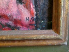 „Henri Schick“ Signed Modernist Oil/Canvas (Paris 1870-1946 ) Impasto Rare Find!