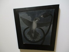MODERNIST SURREAL BIRD PAINTING TECHNOLOGY SURREALISM MODERNISM REALISM SEUBERT