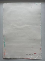 Mark Rothko Original Paintings Paper Pink Green Abstract Minimalist Signed F19