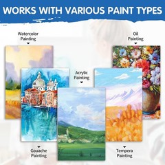 Elegant 2-Pack 24×36 Inch Primed Cotton Stretched Canvas for Every Artist