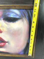 Taylor Swift Midnights Oil Painting 18×22 Framed Original Madison Gregory Art