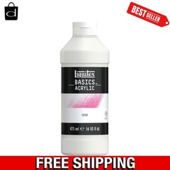 Value 16oz Acrylic Gesso Primer – Easy One-Coat Finish for Diverse Surfaces
