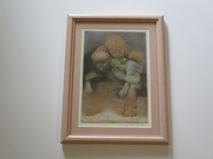 VINTAGE RUSSIAN ? DRAWING PORTRAIT EXPRESSIONISM MODERNISM SIGNED MYSTERY ARTIST