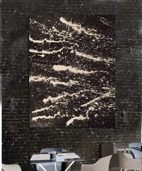 Mark Little original￼, Painting 81” X 62” Extra Large,Abstract,Action￼,PopXL