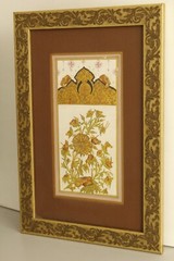 Indian Painting Of Flower Tree in Animals And Bird Rare Indian Art 10×15 Inches