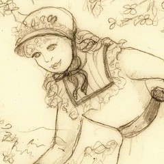 Georgann Schroeder (US,20C) graphite painting 154084