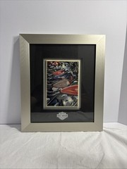 Harley Davidson- Scott Jacobs-Thunder Row-Framed Art Tile-Custom Framed