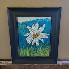 Original Watercolor Painting „Day’s Eye“ 8″ X 10″ By Timothy Designs