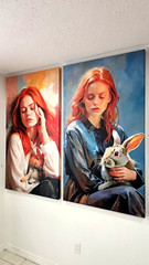 Hyper-Realistic Original Cuban Art Painting by Yosvany Arango Serene